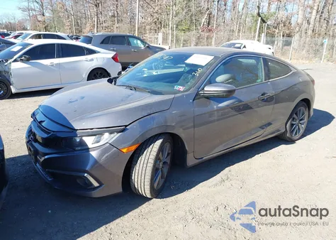 2019 Honda Civic Ex z USA, uszkodzony, nr VIN 2HGFC3B31KH355334